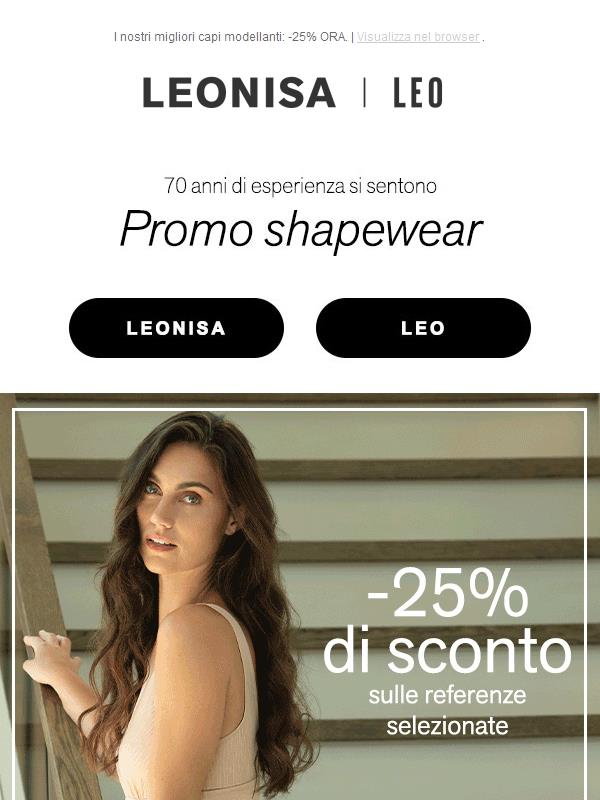 I nostri migliori capi modellanti: -25% ORA.