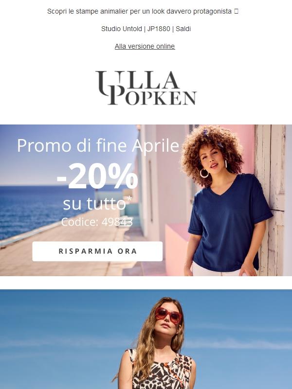 Risparmia ora 🛍️ -20% su tutto