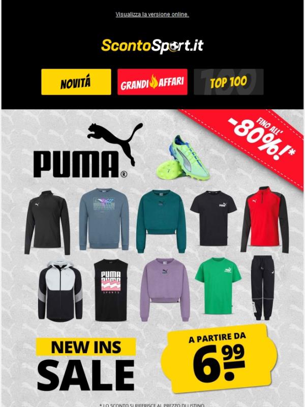 Sono arrivati i nuovi articoli PUMA 🤩 per bambini, donne e uomini