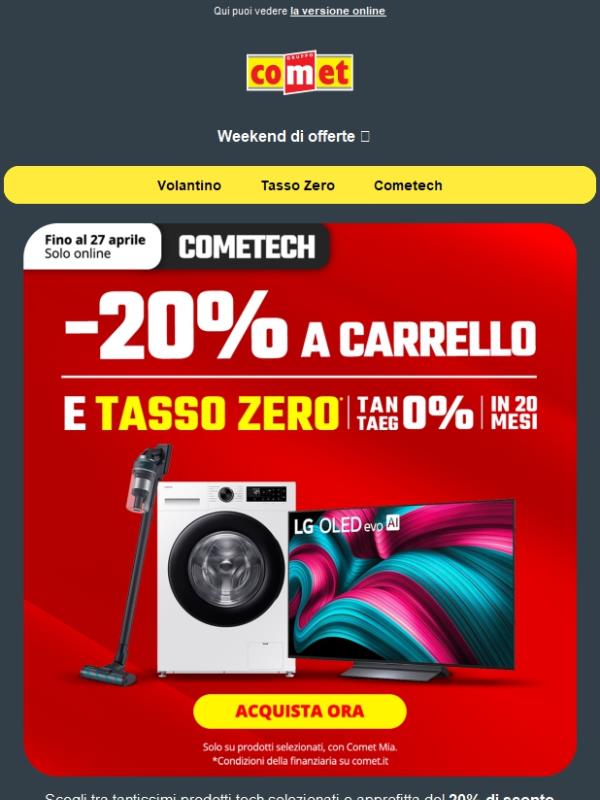 ONLINE | -20% a carello🔥