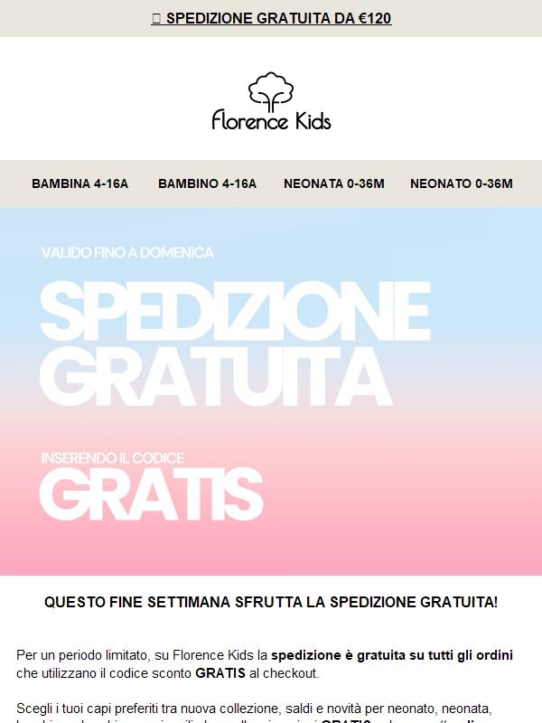✨ SPEDIZIONE GRATUITA SU FLORENCE KIDS