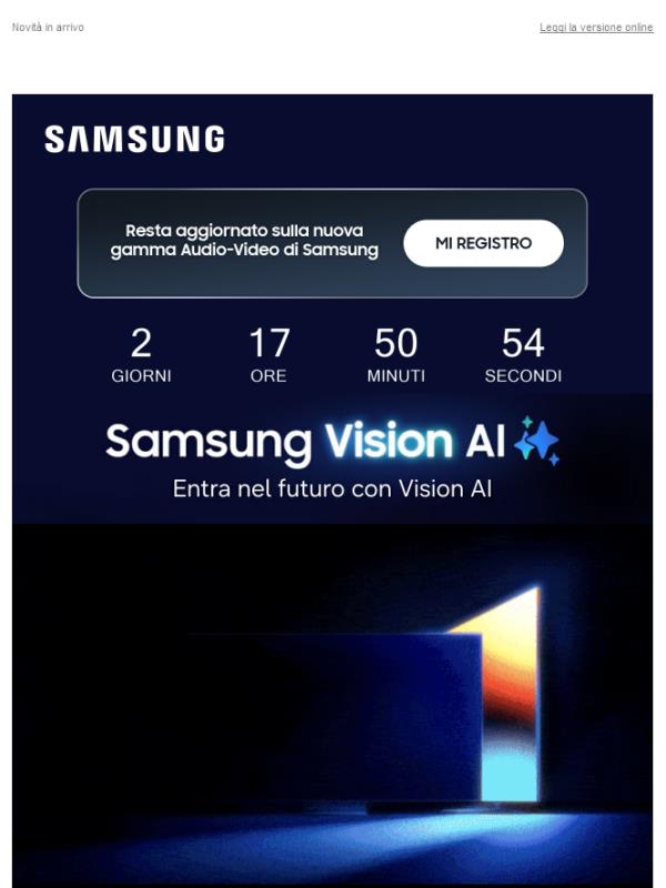 Fino a 100€ di sconto sui TV con AI e sugli Speaker della gamma 2026