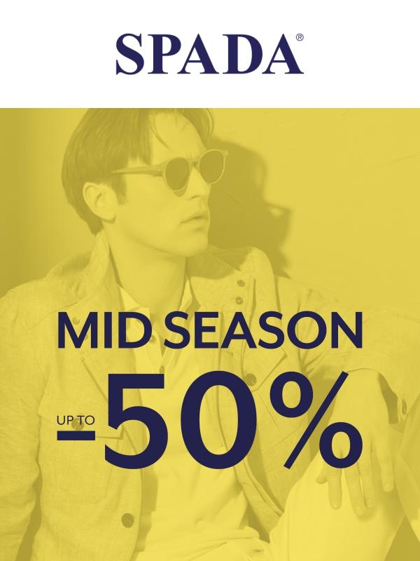 Mid Season Sale fino al -50%