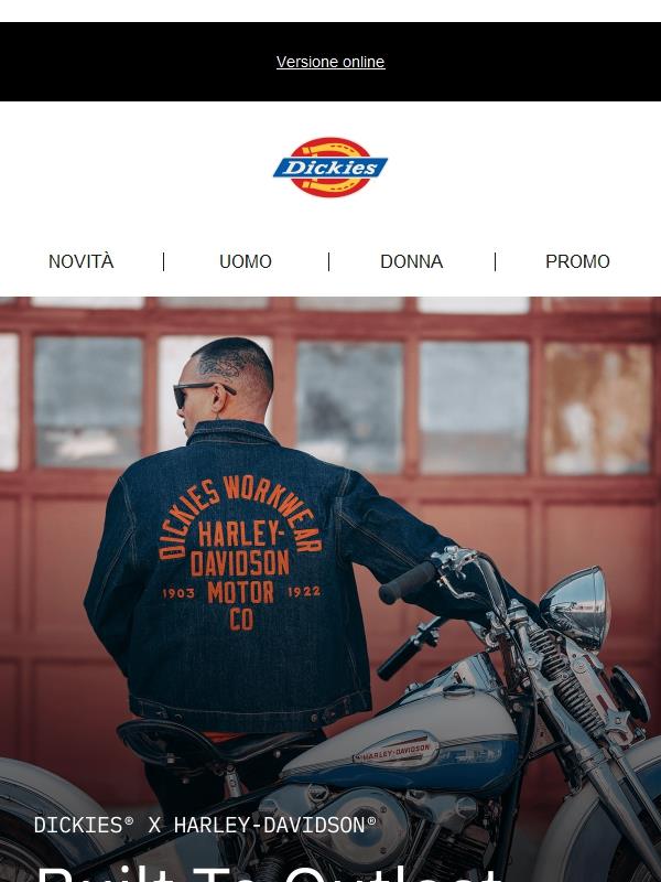 Stile inarrestabile: Dickies x Harley-Davidson
