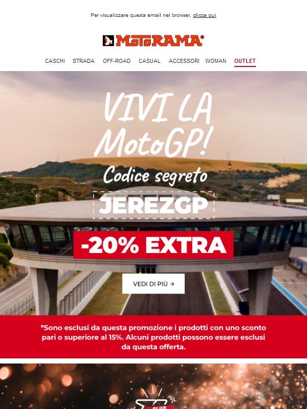 🏁 –20% extra con il codice JEREZGP 🏁