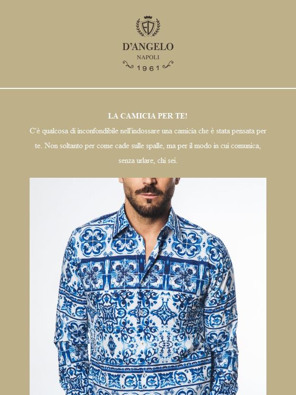 Ago e filo: nasce la CAMICIA D'Angelo per TE!