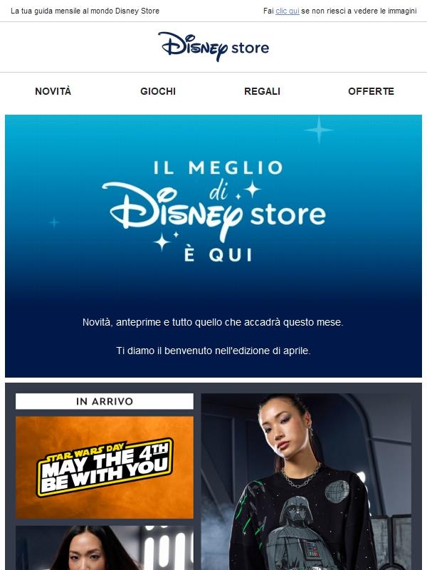 Il meglio di Disney Store è qui! 🌟