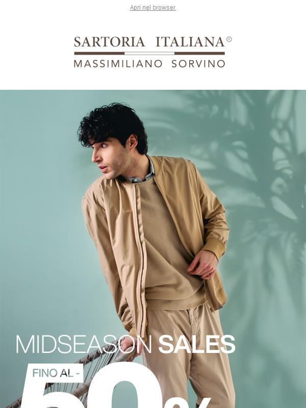 Midseason Sales: fino al 50% di sconto