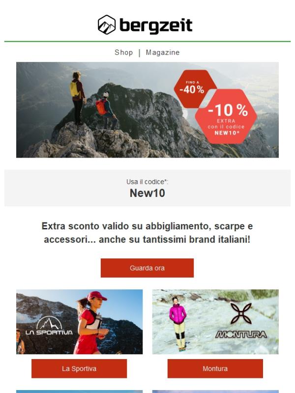 🇮🇹 10% extra weekend tricolore