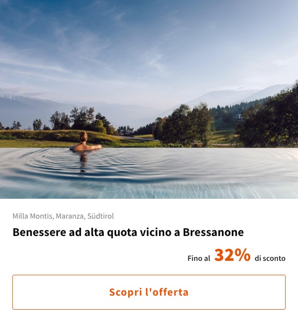 Benessere ad alta quota vicino a Bressanone