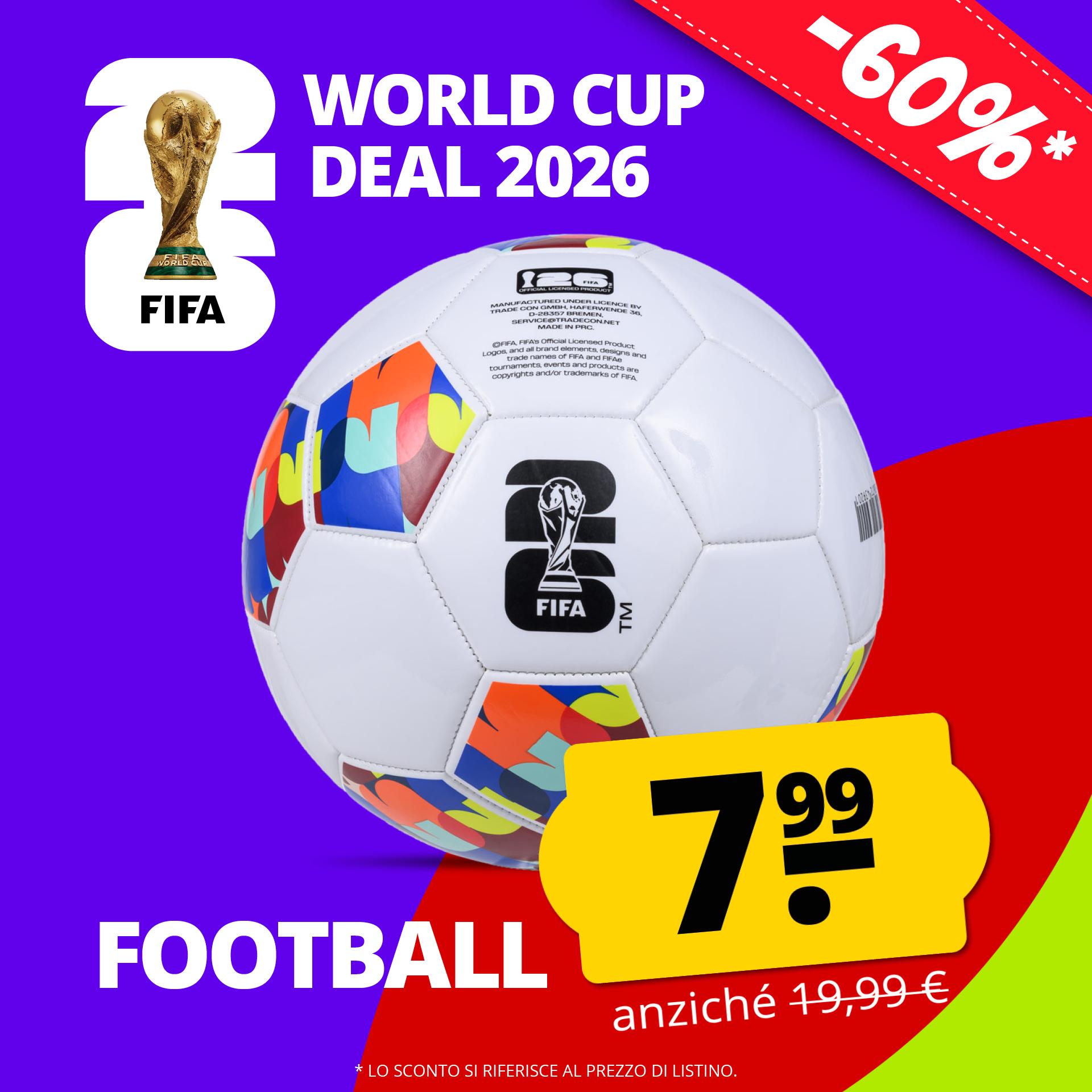 coppo del mondo fifa 2026 lizenz pallone da calcio