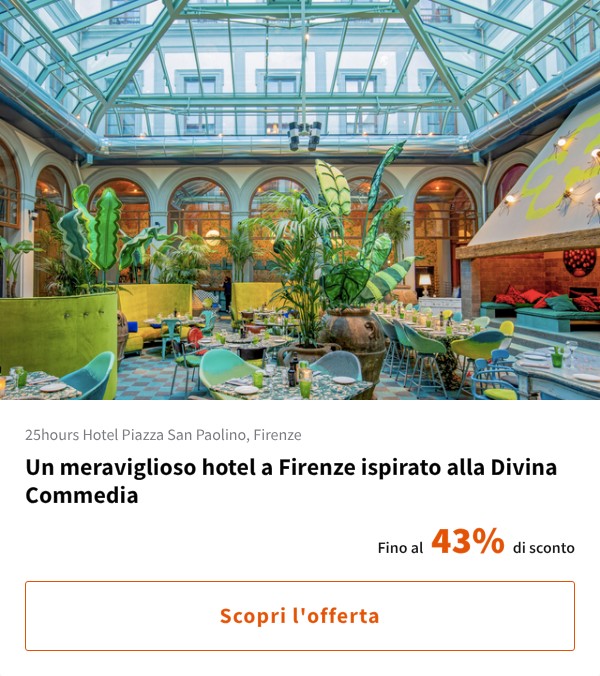 Un meraviglioso hotel a Firenze ispirato alla Divina Commedia