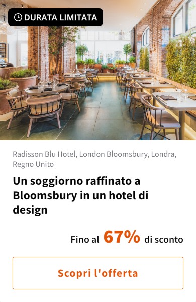 Un soggiorno raffinato a Bloomsbury in un hotel di design