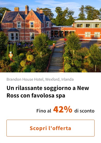 Un rilassante soggiorno a New Ross con favolosa spa