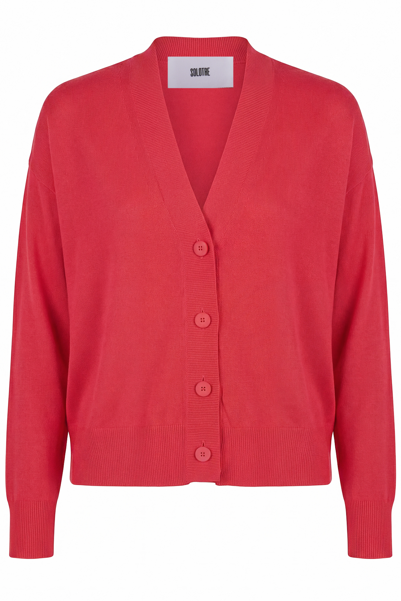 Solotre - Cardigan - 470700 - Rosso - I / Rosso