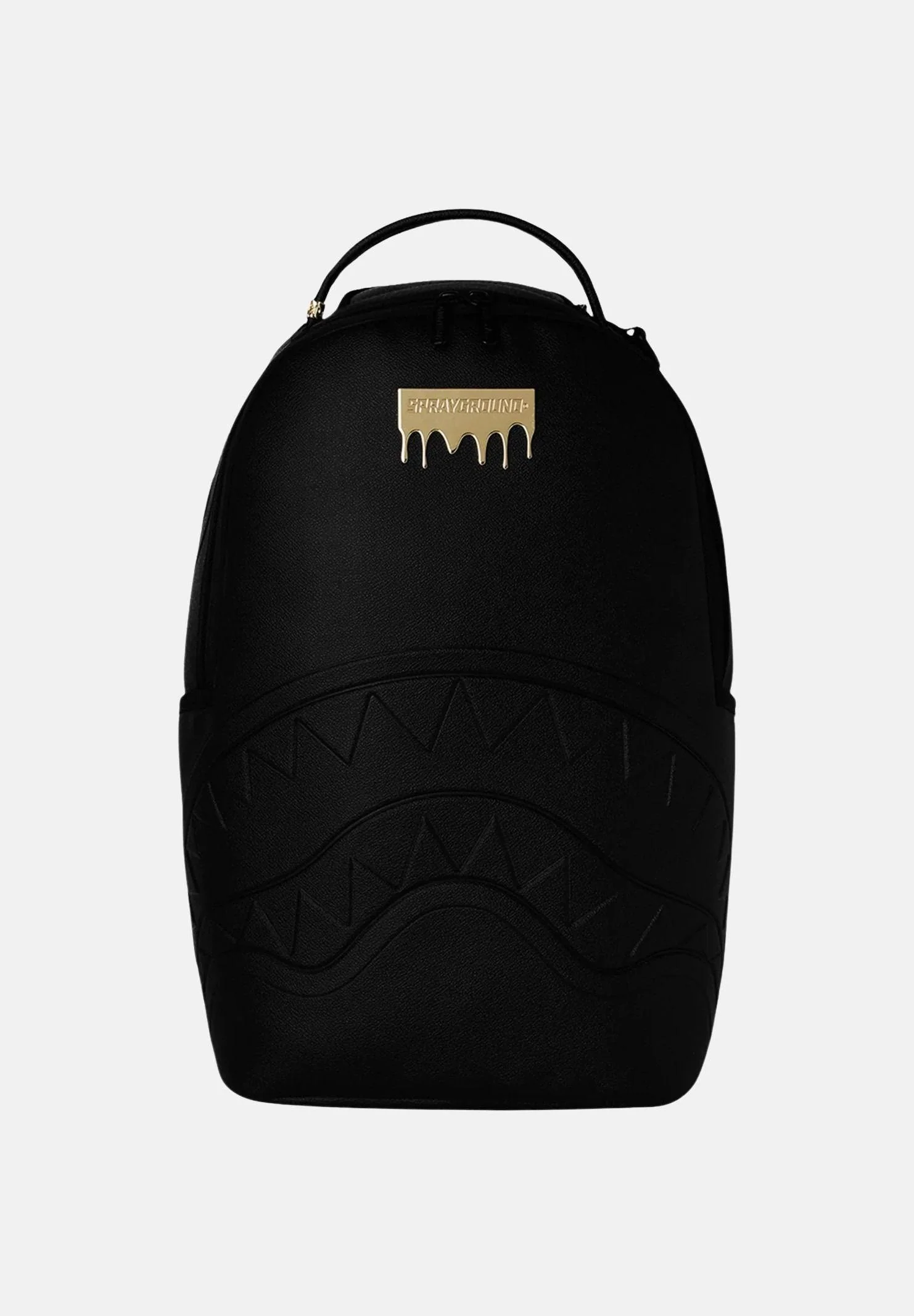 Image of SPRAYGROUND Zaino GOLD BRICK LUXUS nero per uomo e donna