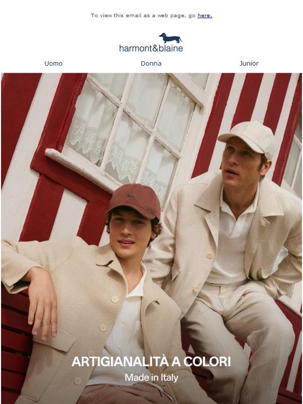 Scopri la nuova Capsule Artigianalità a Colori