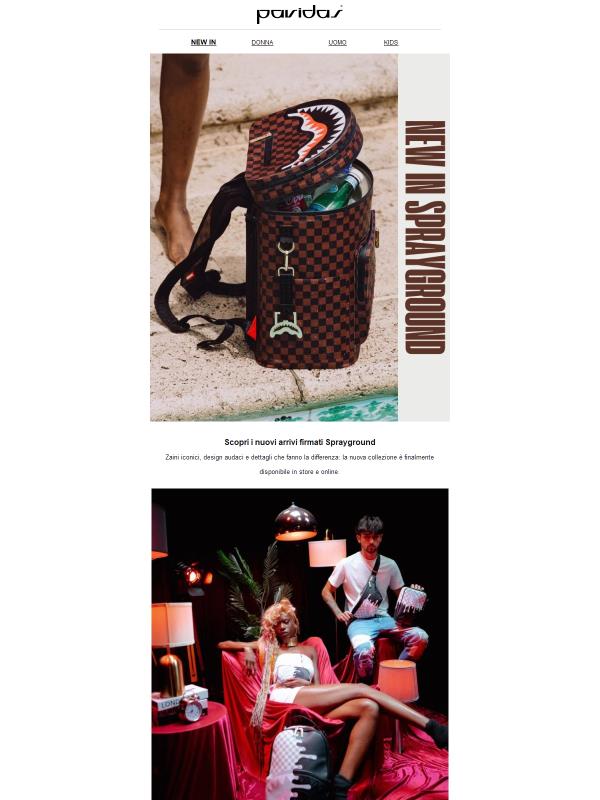 🔥 Nuovi Arrivi Sprayground: lo stile che non passa inosservato