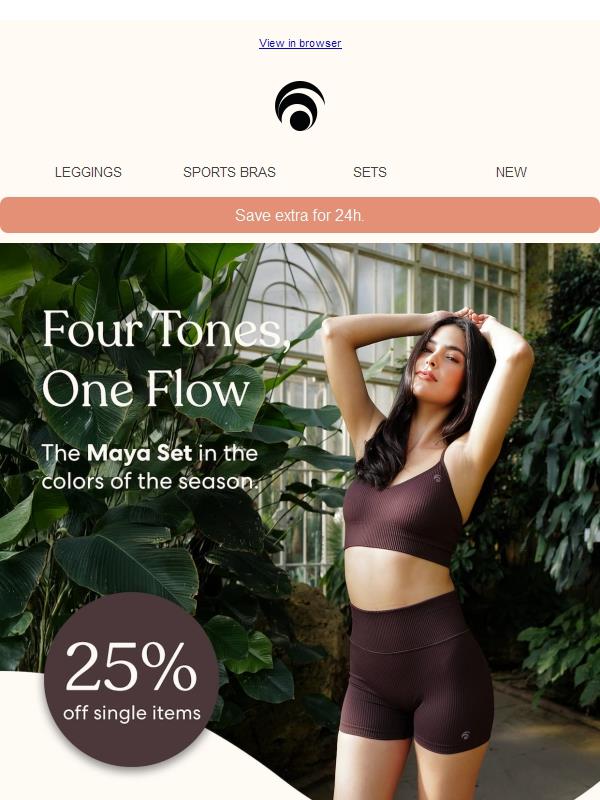 Four new colours, one feeling. 🌿