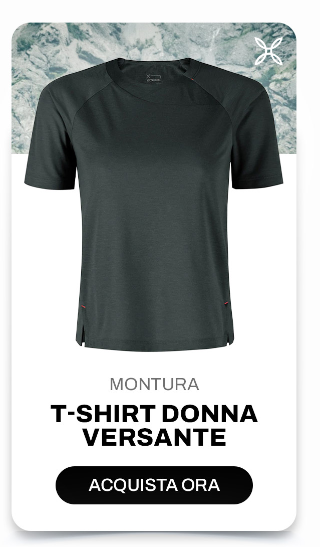 T-Shirt donna Versante