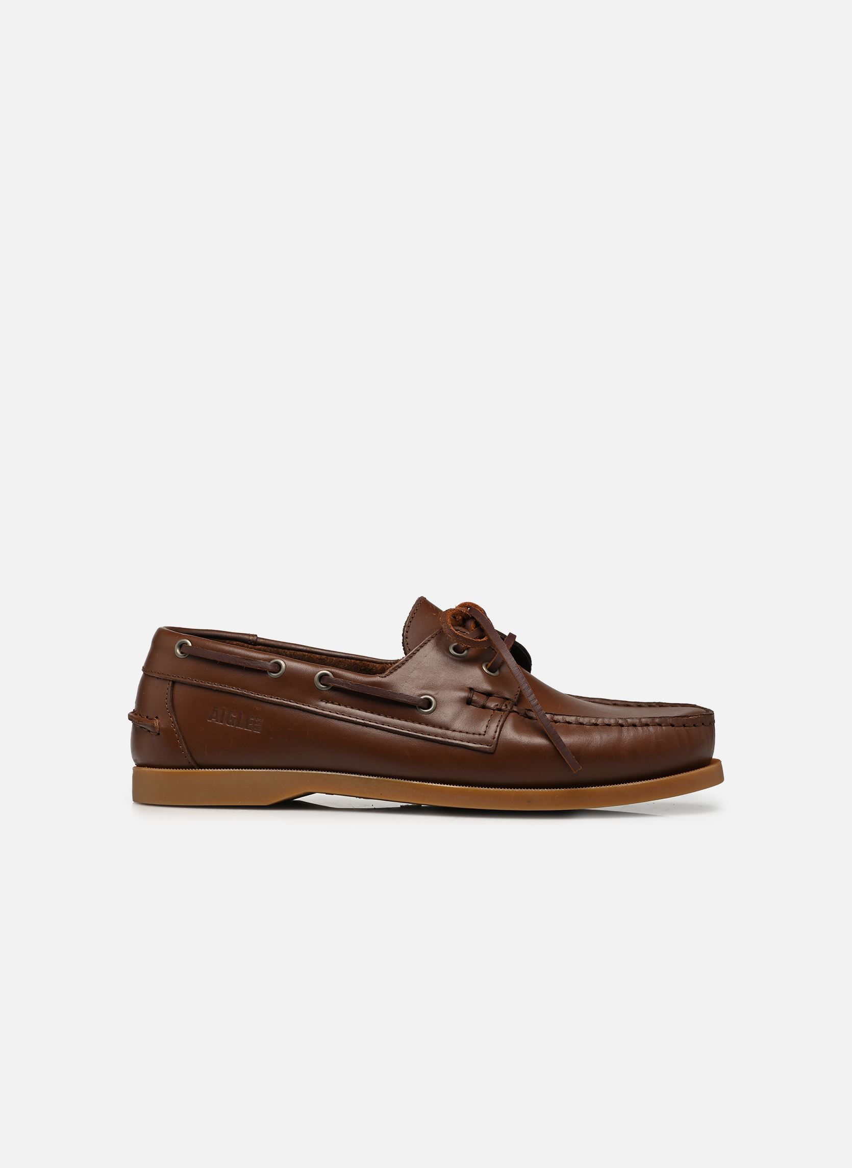 Aigle Chaussures bateaux New Nubil Ltr homme marron