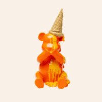 Figura decorativa Sitting Gelato Bear