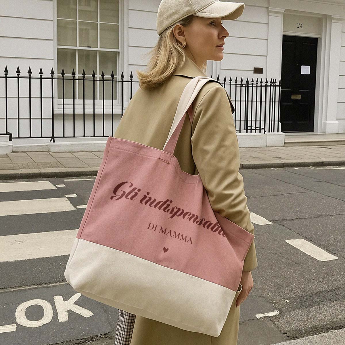 Image of Borsa Personalizzata con Testo e Simbolo