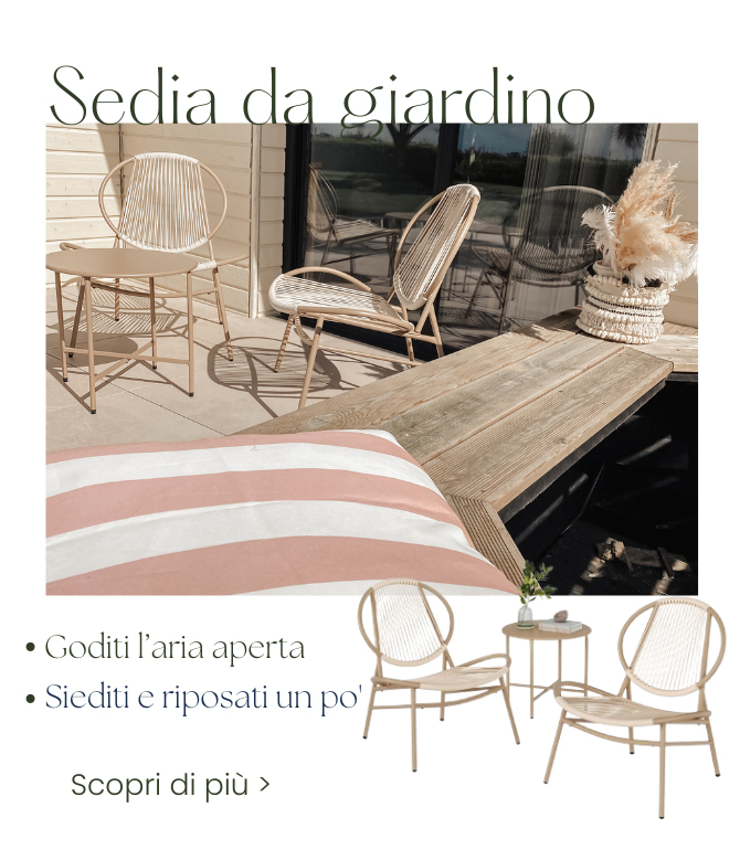 Sedia da giardino