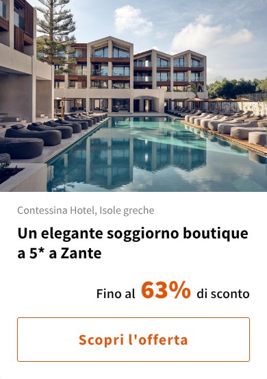 Un elegante soggiorno boutique a 5* a Zante