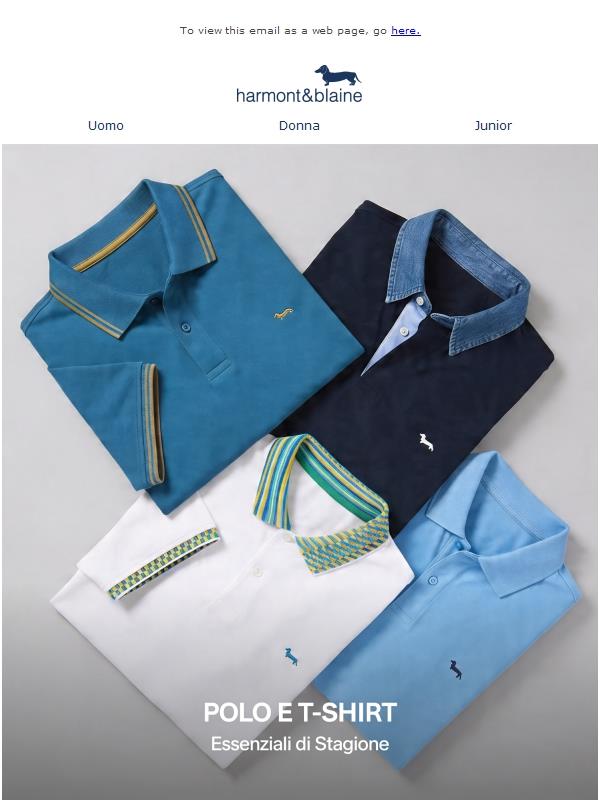 Essenziali di stagione: Polo e T-shirt