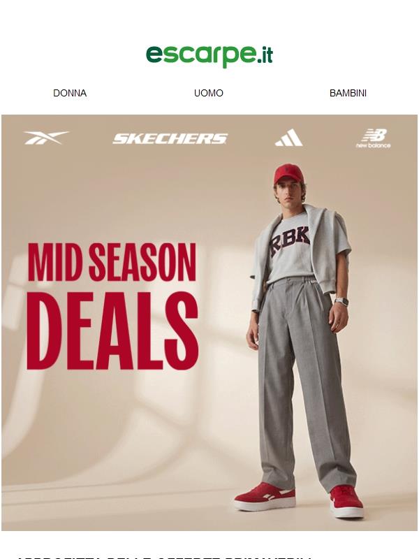 🌸 MID SEASON DEALS🌸 Sneakers, scarpe basse, ballerine, borse...