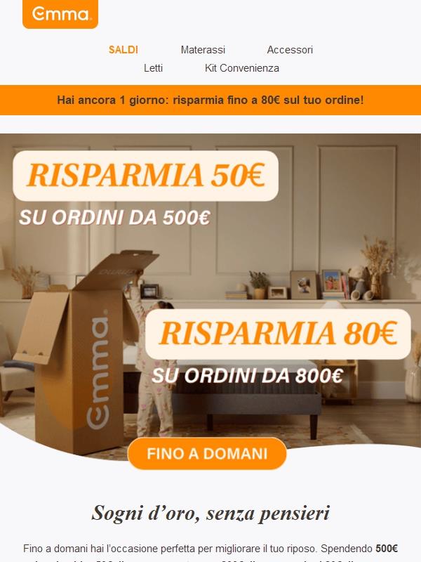 ⏳ Il tuo sconto ti aspetta