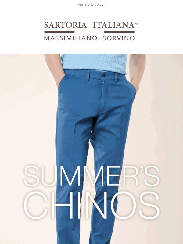 Pantaloni Chinos a soli 39,99