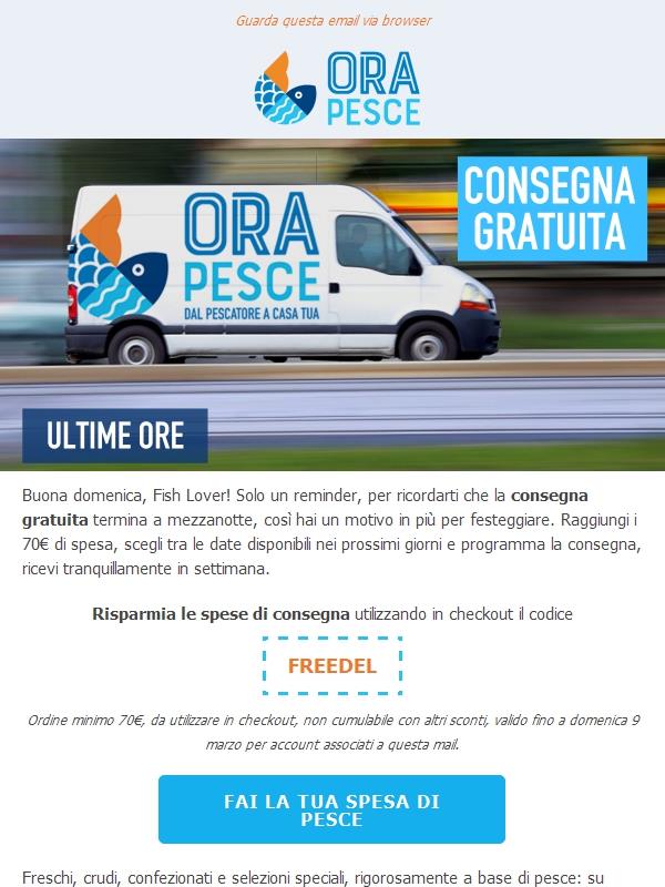 Ricorda, Fish Lover! La 🚚 consegna gratuita è fino a mezzanotte!