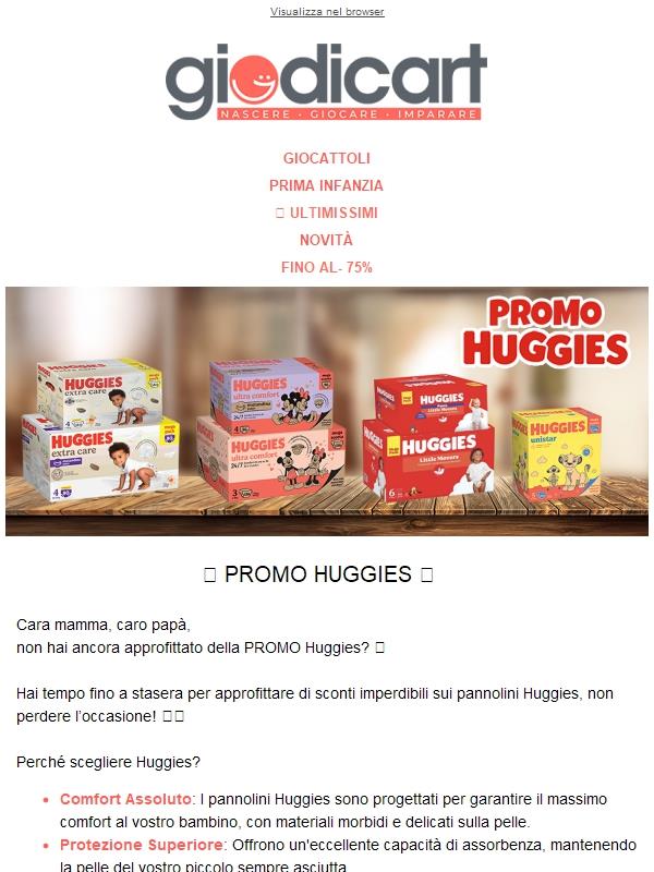 ⏳ La promo Huggies termina oggi