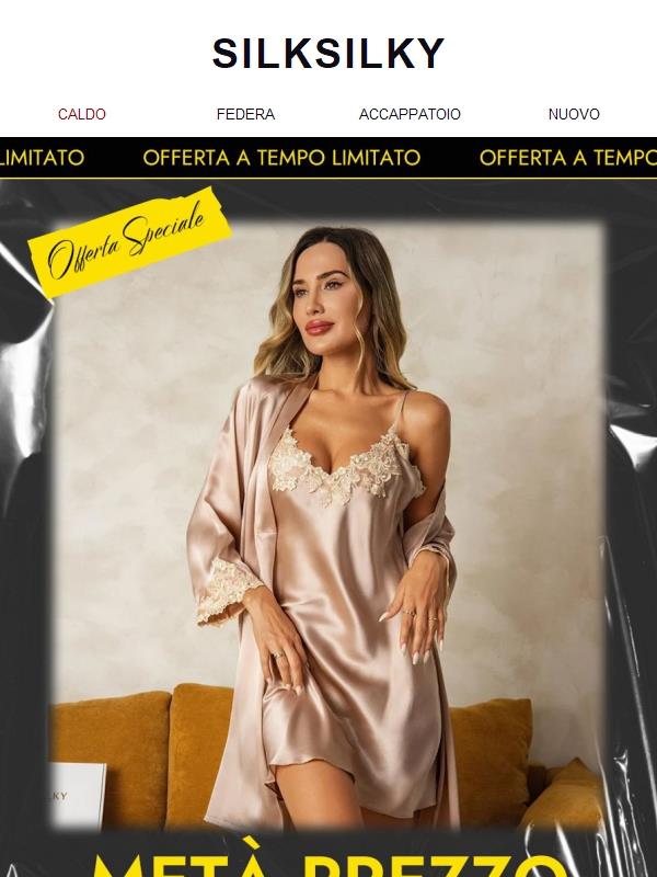 Metà prezzo, piena bellezza. 🌸