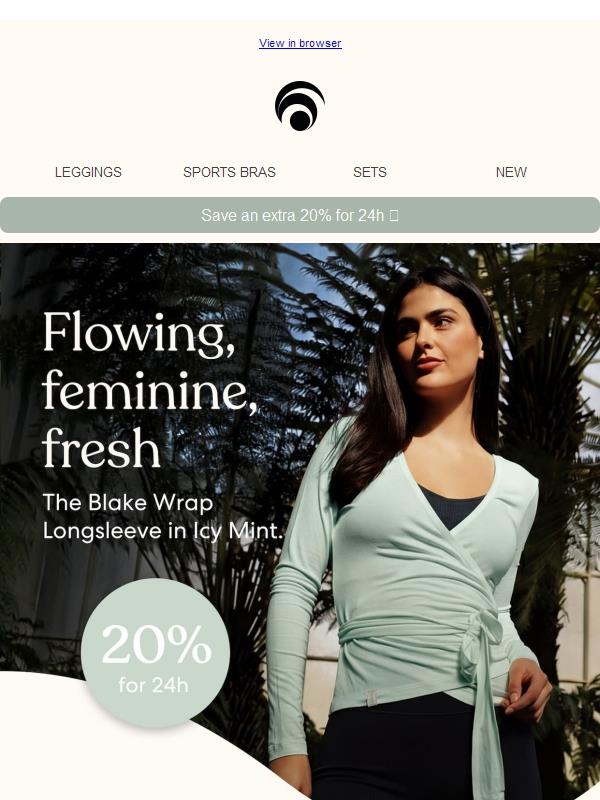 A longsleeve like a hug. ✨