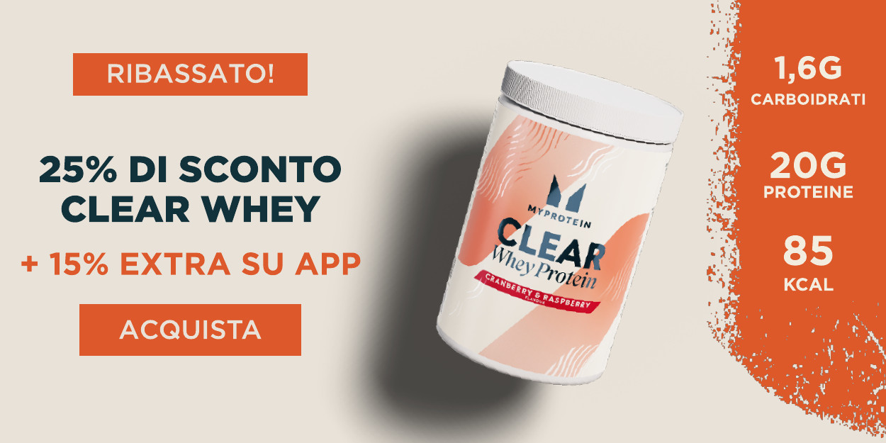25% clear whey
