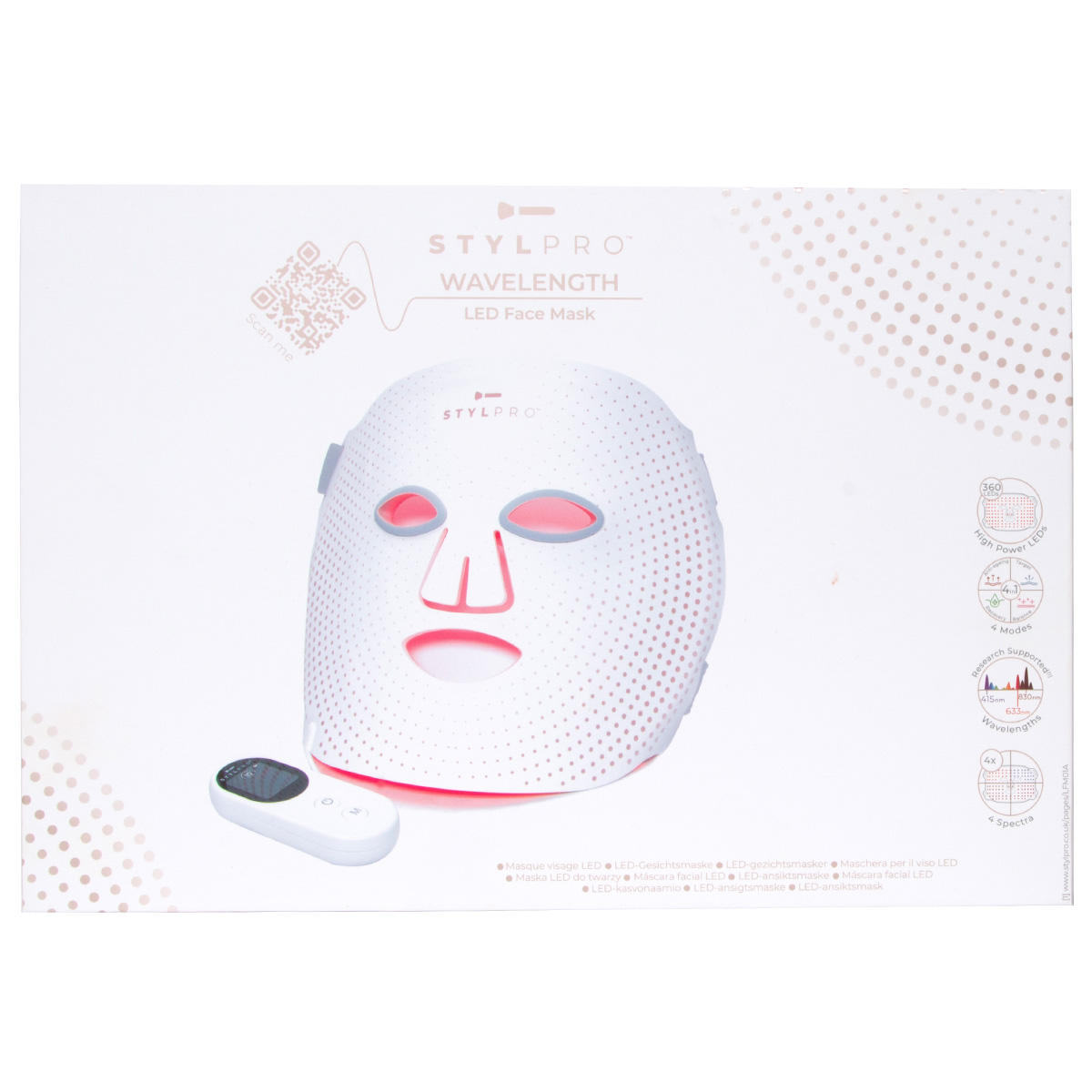 Wavelength LED Face Mask