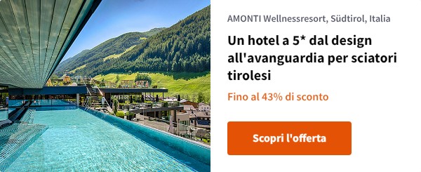 Un hotel a 5* dal design all'avanguardia per sciatori tirolesi