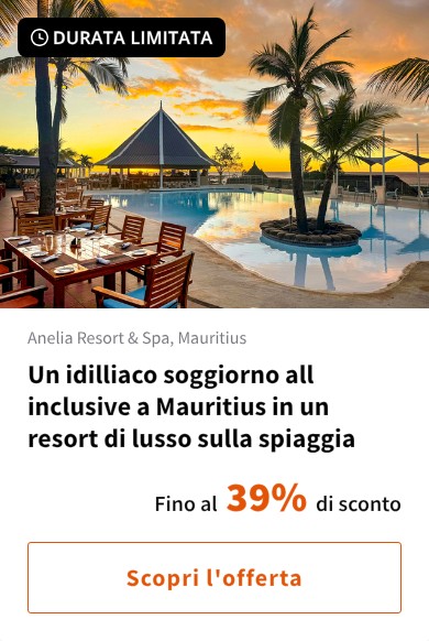 Un idilliaco soggiorno all inclusive a Mauritius in un resort di lusso sulla spiaggia