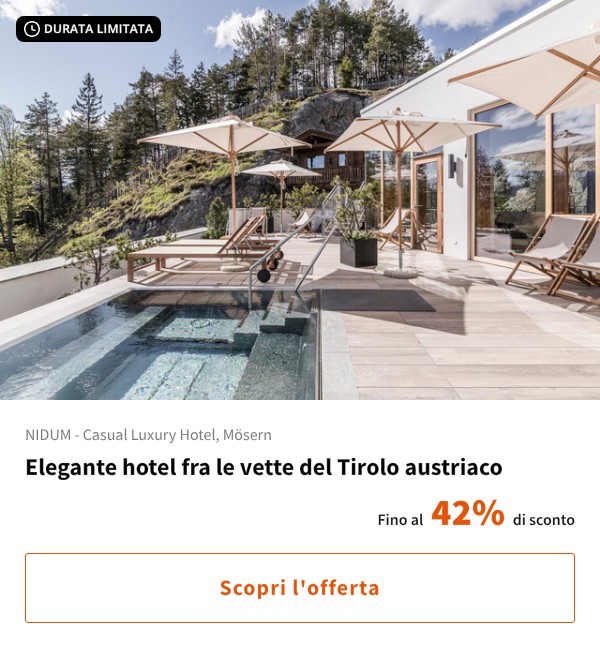 Elegante hotel fra le vette del Tirolo austriaco