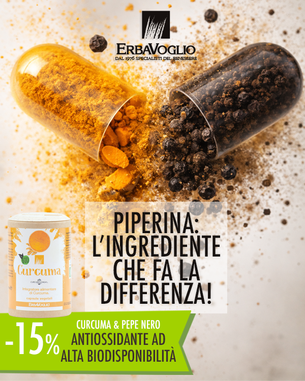 Capsule di Curcuma e Pepe Nero