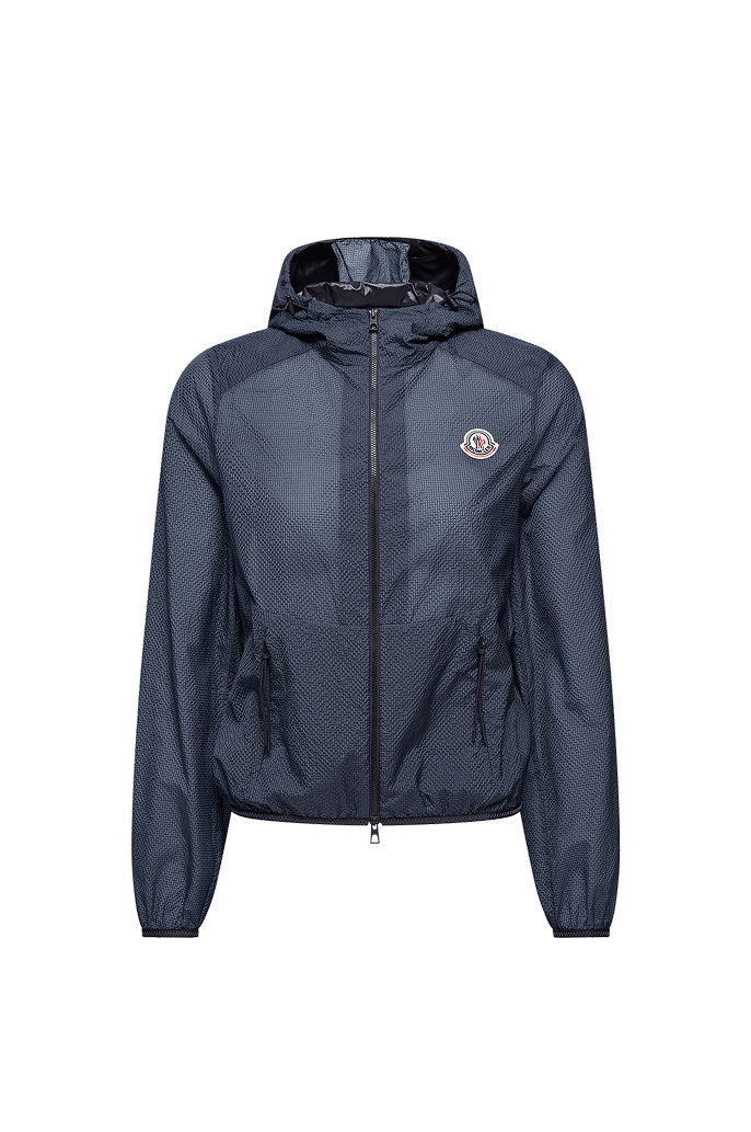 Giacca seersucker con cappuccio Edasic