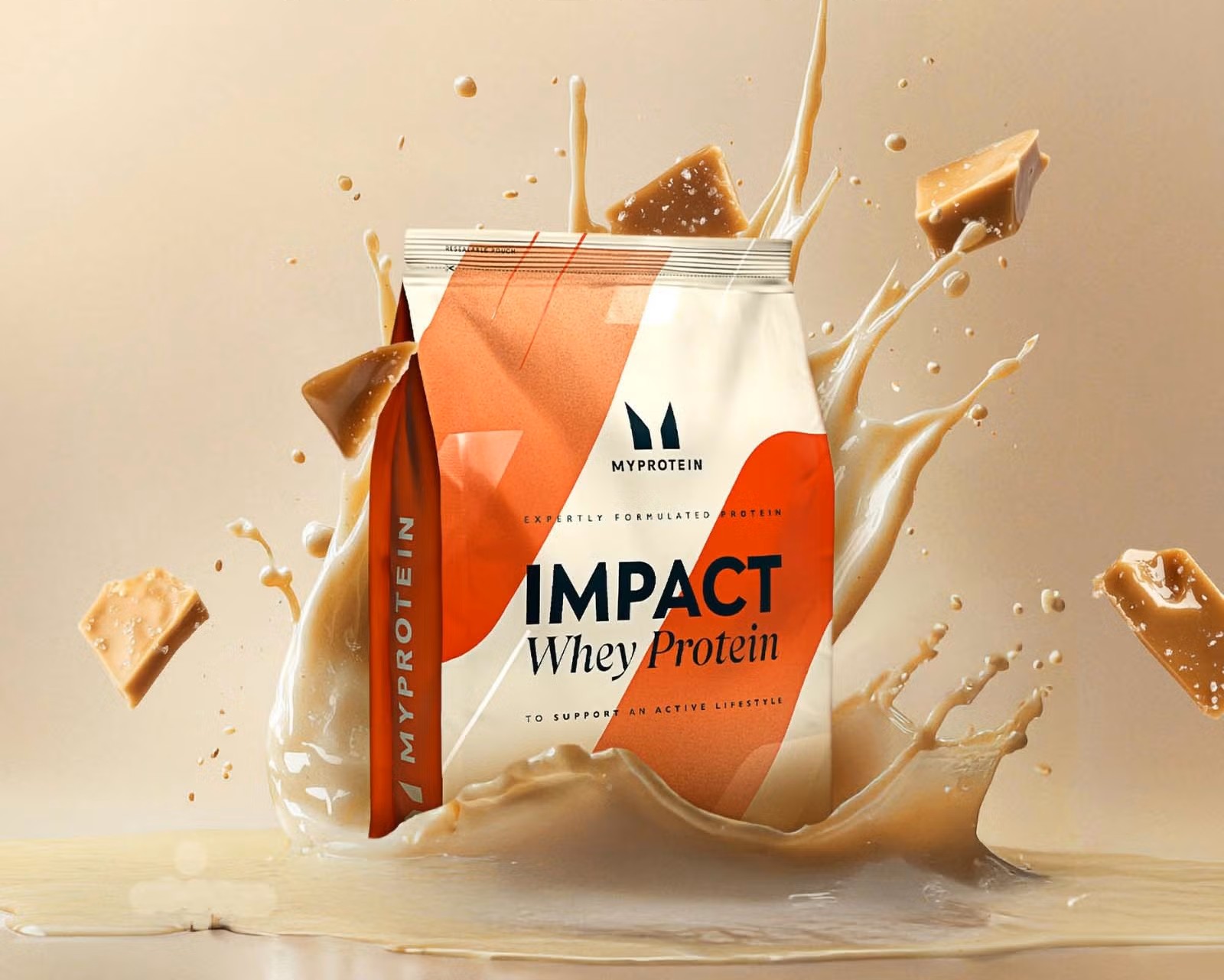 whey protein caramello