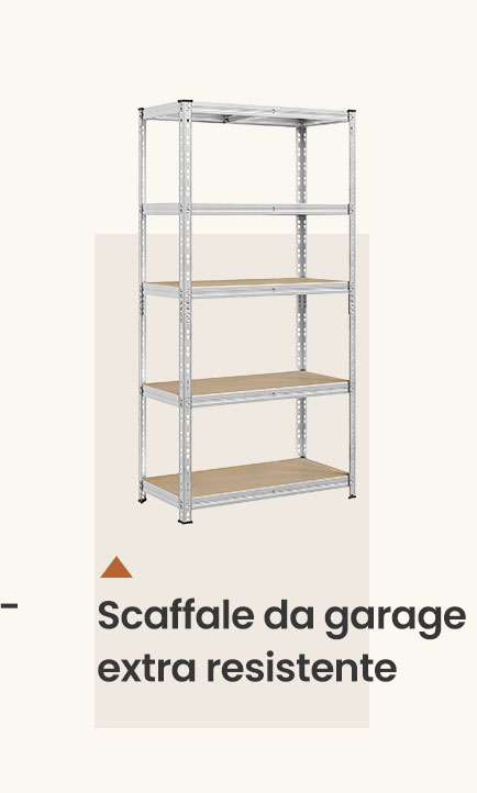 Scaffale da garage extra resistente