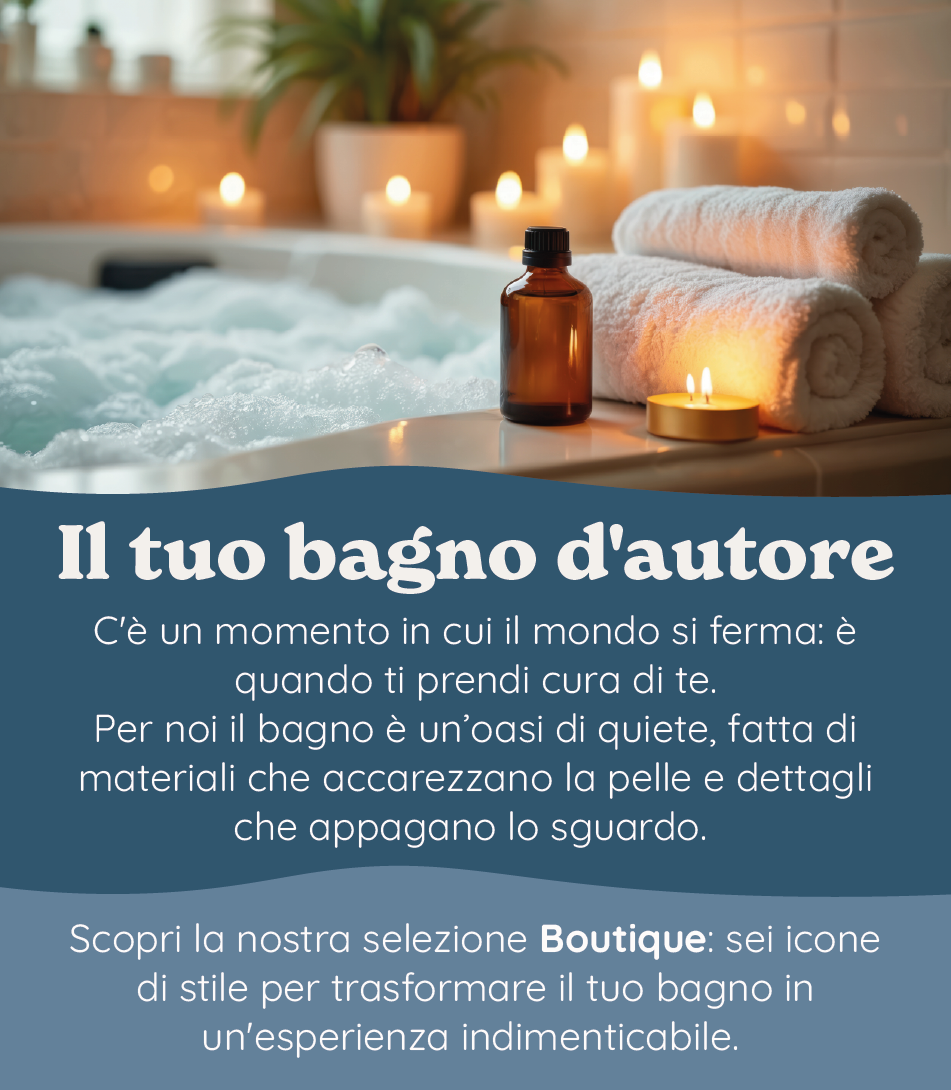 Il tuo bagno d'autore