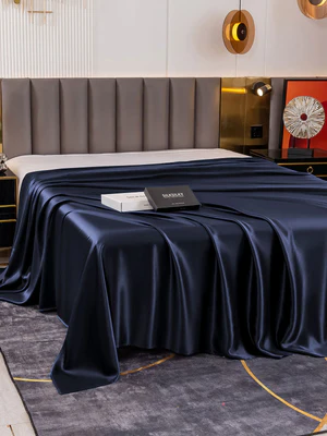 Image of Lenzuolo sopra senza cuciture in seta 19Momme