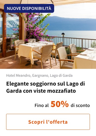 Elegante soggiorno sul Lago di Garda con viste mozzafiato