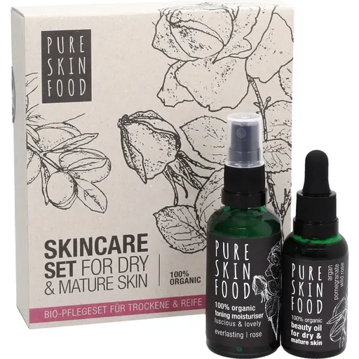 Set Bio per Skincare - Pelle Secca e Matura